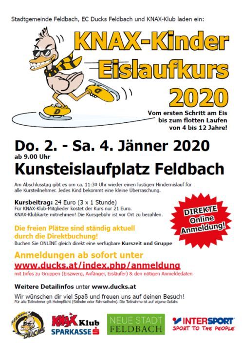 Eislaufkurs 2020 Eislaufkurs 2020